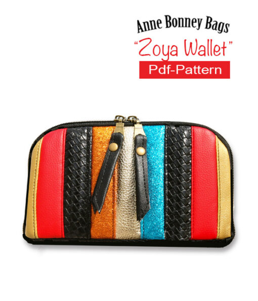 Zoya Wallet Sewing Pattern