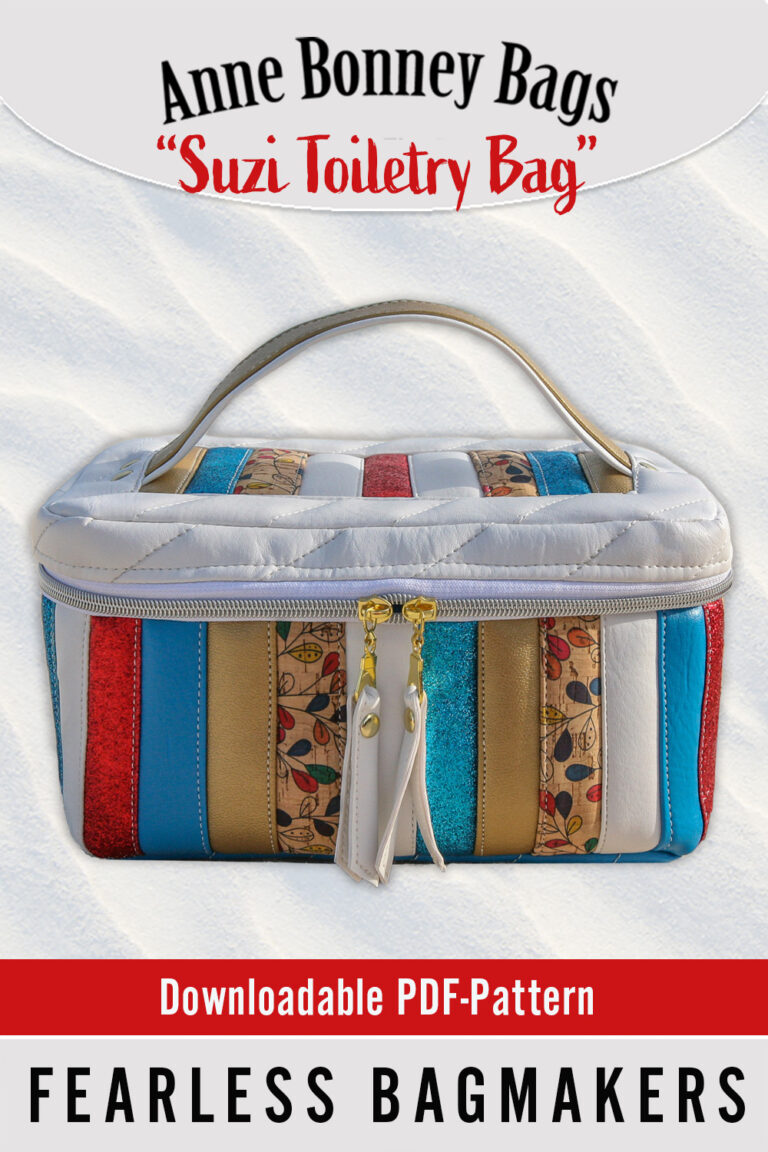 Suzi Toiletry Bag - PDF-pattern for download